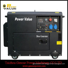 3kVA 5kVA Diesel Generator 178f 186f Silent Three Phase with ATS